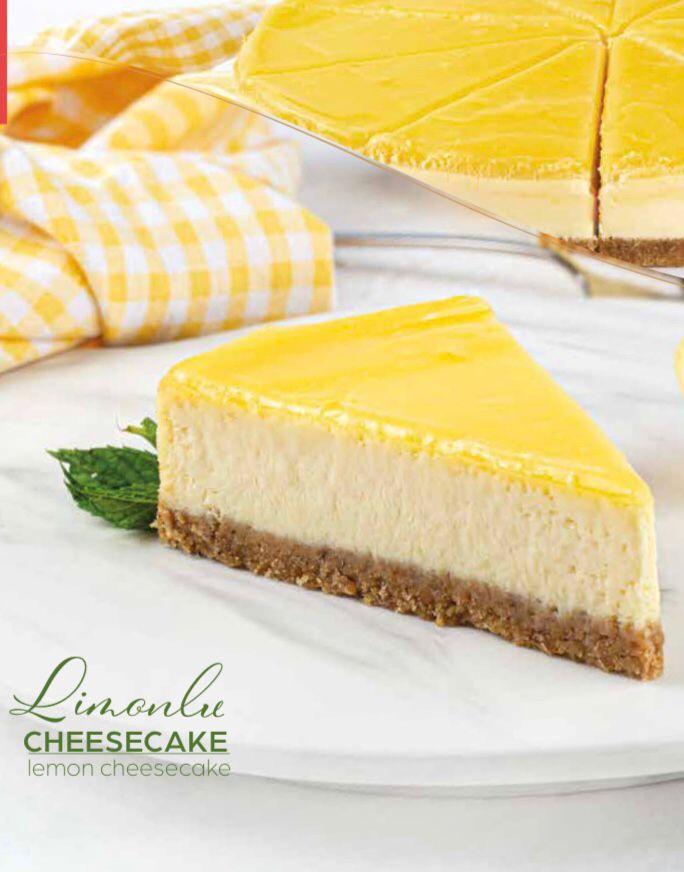 LİMONLU CHEESECAKE